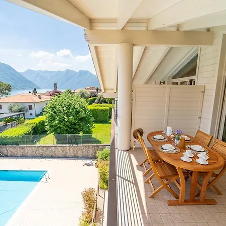 The A-line View A & B With Pool & Garage * Lenno